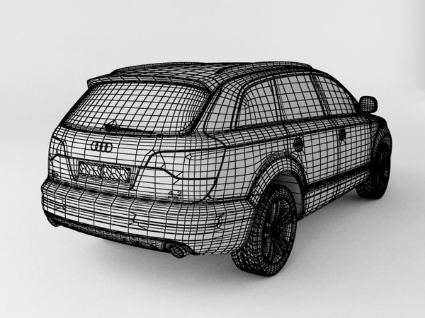 maya audi q7 - Audi Q7... by geluloid